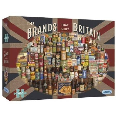 Gibson - The Brands That Built Britain 1000 Piece Jigsaw Puzzle