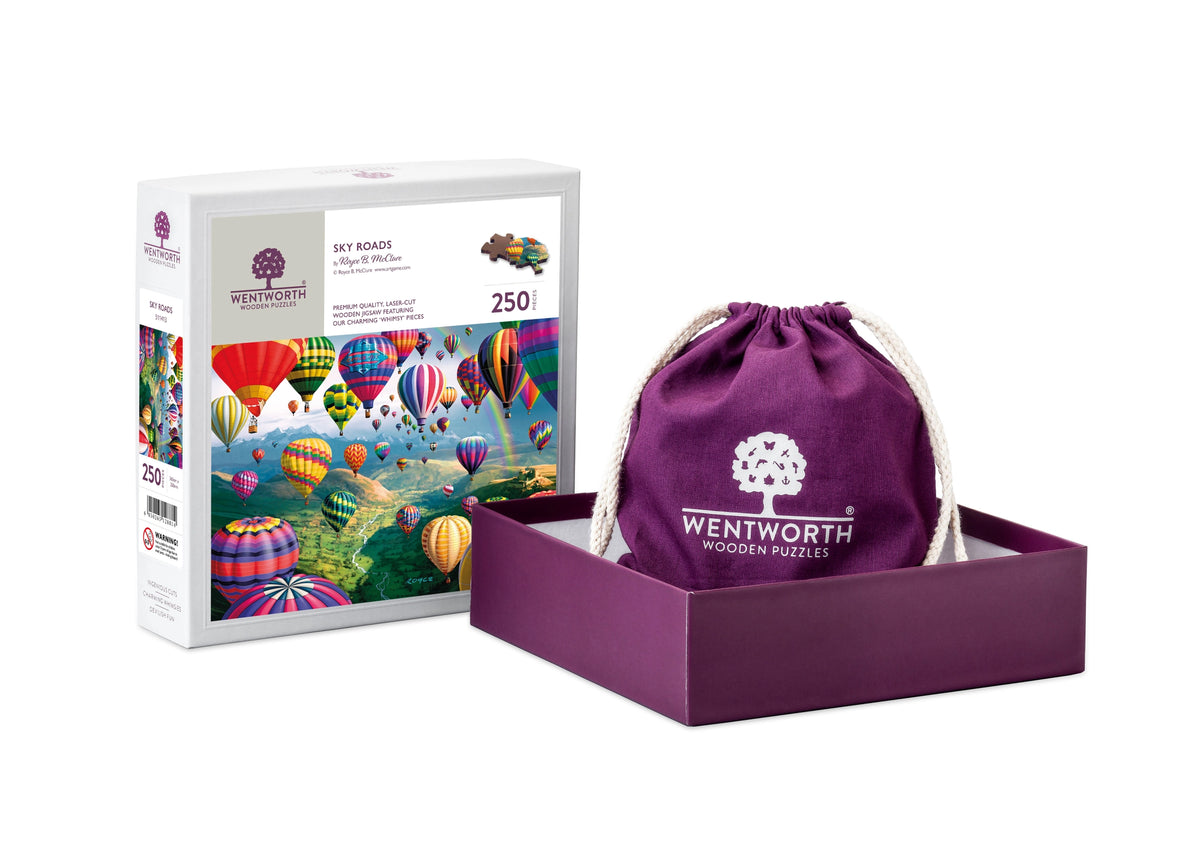 Wentworth - Sky Roads 250 Piece Wooden Jigsaw Puzzle