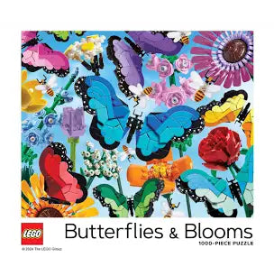 Lego Jigsaw - Butterflies and Blooms 1000 Piece Jigsaw Puzzle