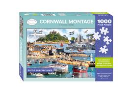 Otterhouse - Cornwall Montage 75827 1000 Piece Jigsaw Puzzle image 0