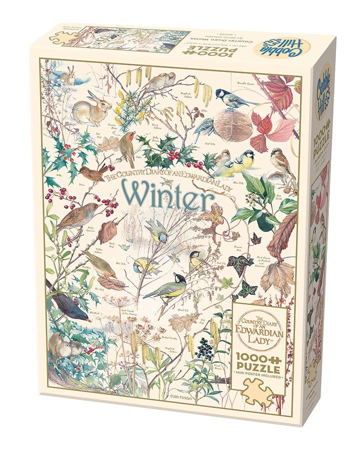 Cobble Hill - Country Diary: Winter 1000 Piece Jigsaw Puzzle