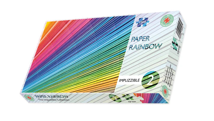 AJP - Paper Rainbow 1000 Piece Impossipuzzle Jigsaw