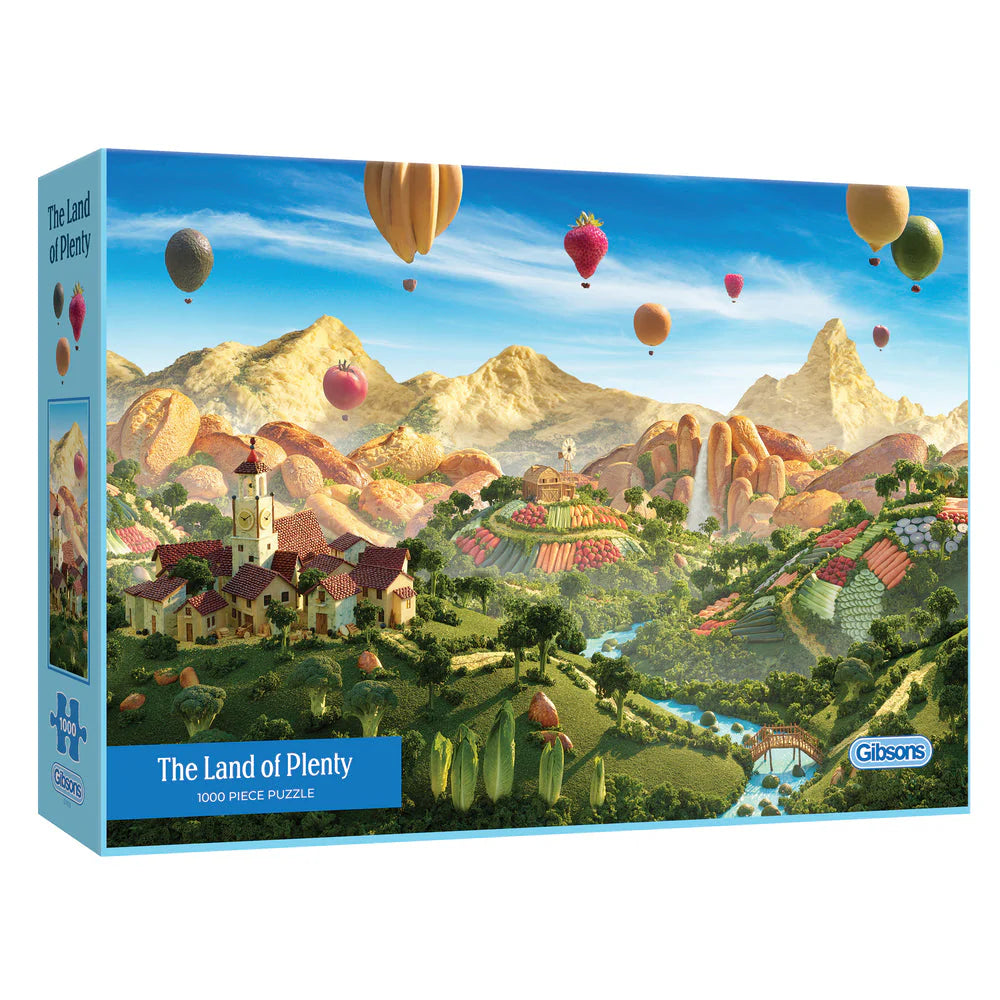 Gibson - Land of Plenty 1000 Piece Jigsaw Puzzle image 0