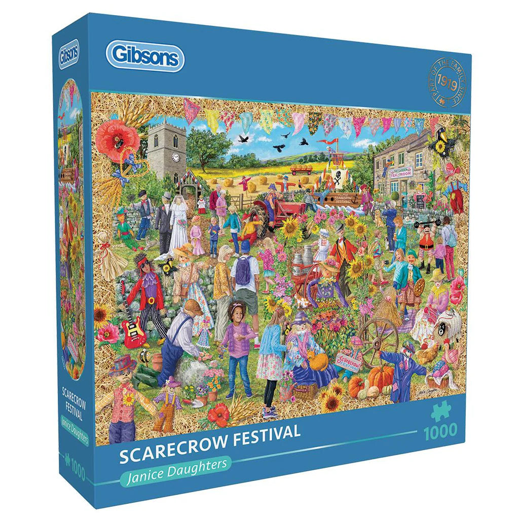 Gibsons - Scarecrow Festival 1000 Piece Jigsaw Puzzle