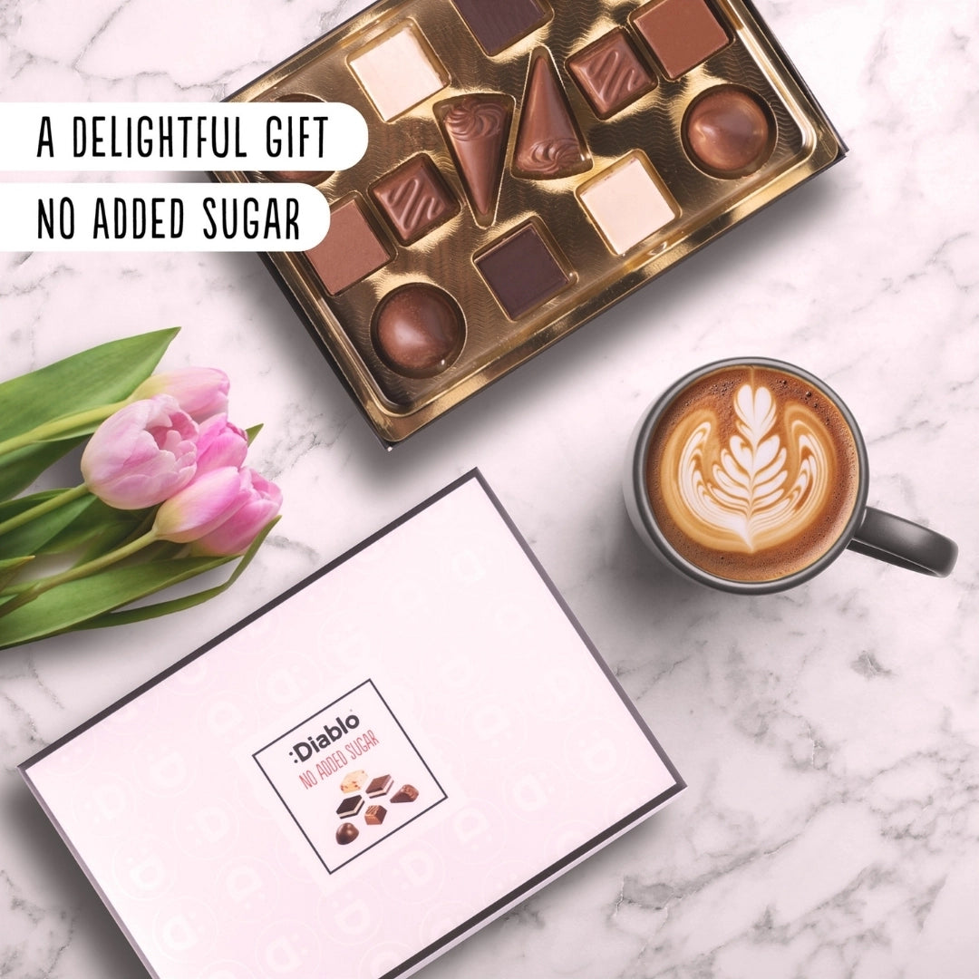 Diablo No Added Sugar Chocolate Box - 142g
