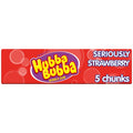 Wrigleys Hubba Bubba Seriously Strawberry Bubble Gum - 35g