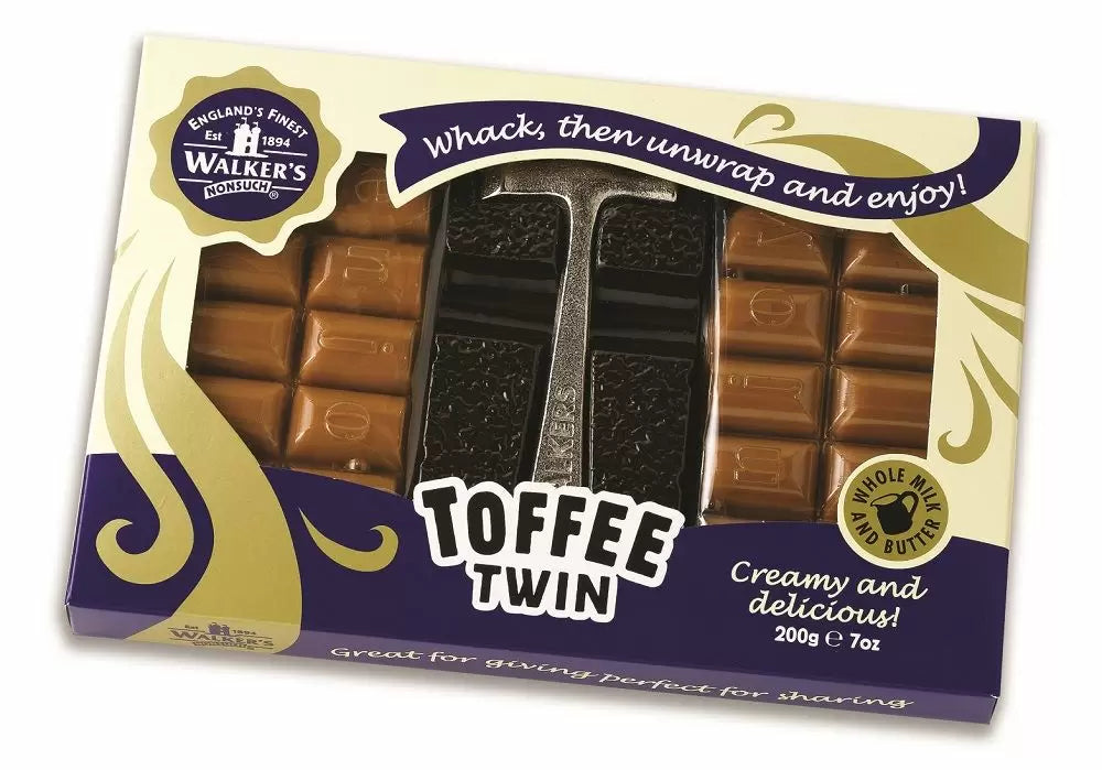 Walkers - Twin Toffee Hammer Selection Pack 200g