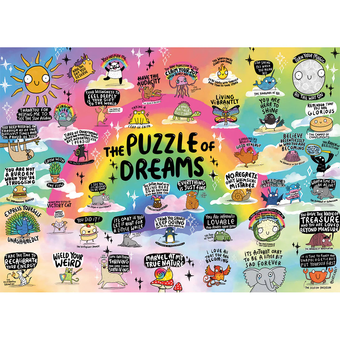 Gibson - The Puzzle of Dreams 1000 Piece Jigsaw Puzzle image 0