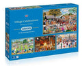 Gibson - Village Celebrations 4 x 500 Piece Jigsaw Puzzle image 0