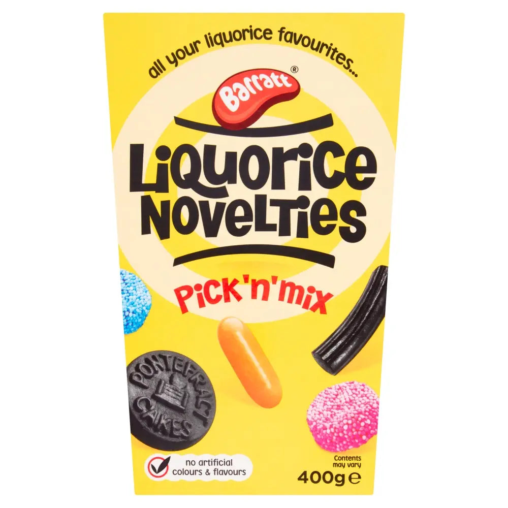 Barratt - Liquorice Novelties Carton 400g