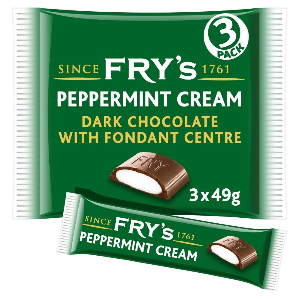 Fry's Peppermint Cream 3 Pack - 147g
