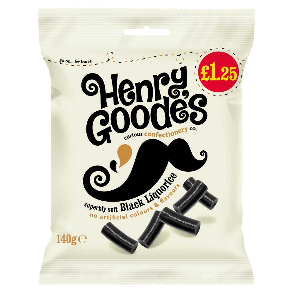 Henry Goodes Soft Eating Liquorice - 140g