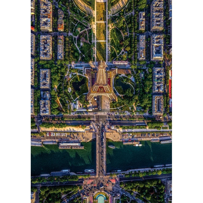 Clementoni - Flying Over Paris 1500 Piece Jigsaw Puzzle