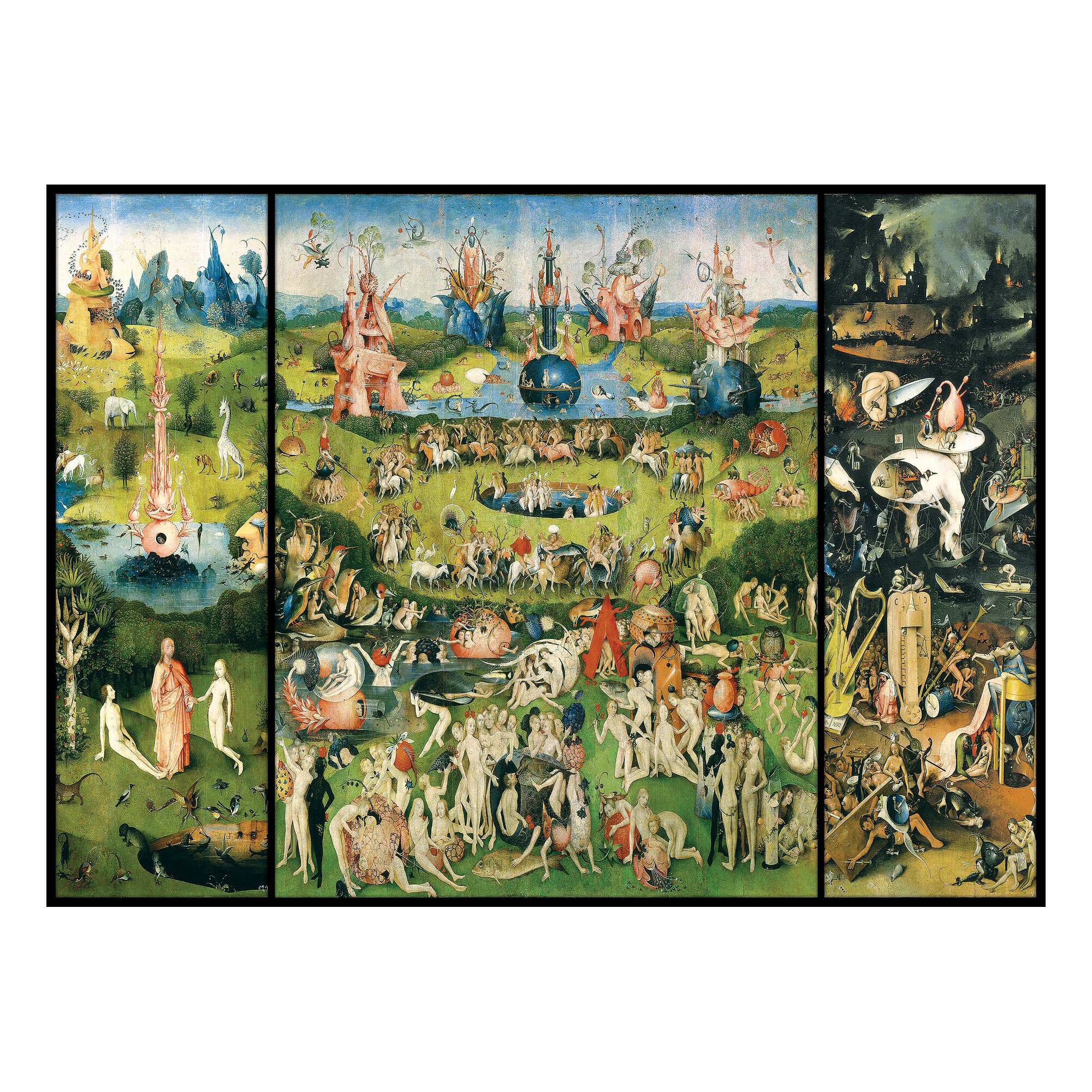 Eurographics - The Garden of Earthy Delights 1000 Piece Jigsaw Puzzle image 1