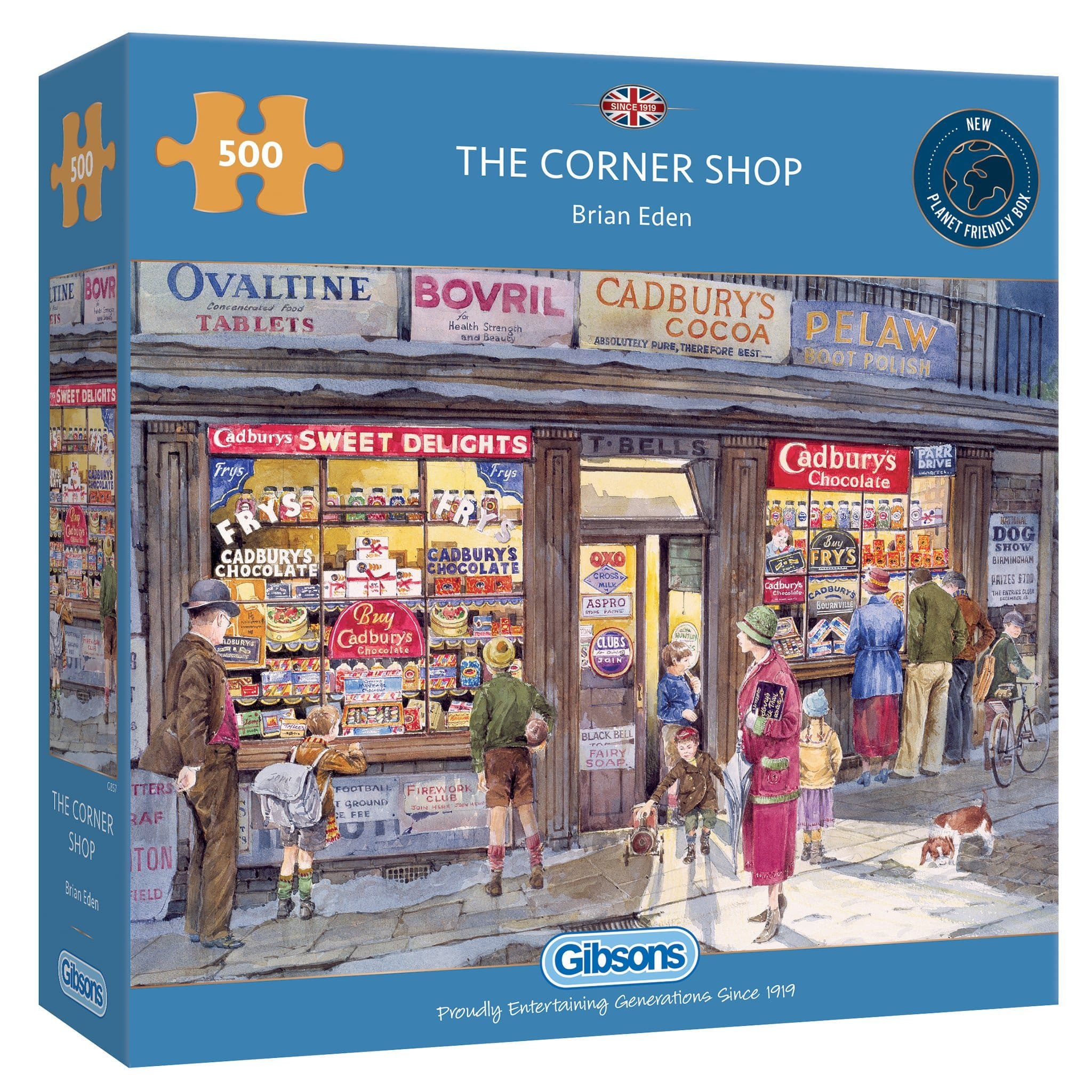 Gibson - The Corner Shop 500 Piece Jigsaw Puzzle image 0