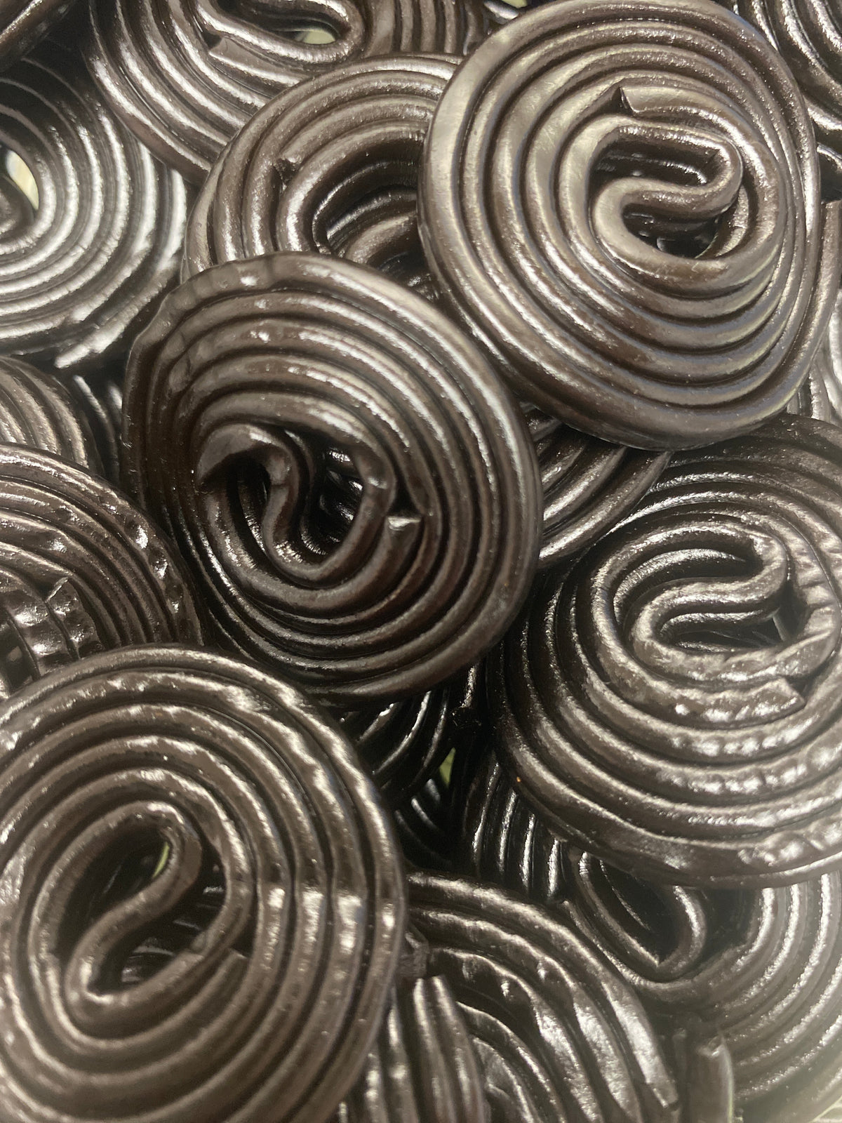 Black Liquorice Wheels - Each