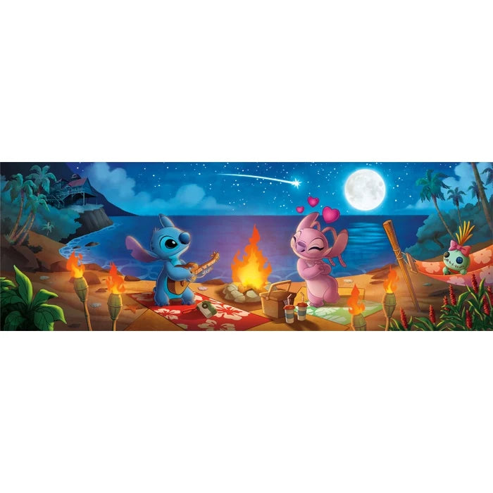 Clementoni - Disney Stitch Panorama 1000 Piece Jigsaw Puzzle
