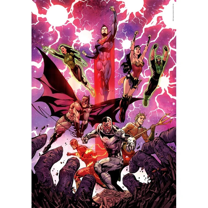 Clementoni - Justice league 1000 Piece Jigsaw Puzzle