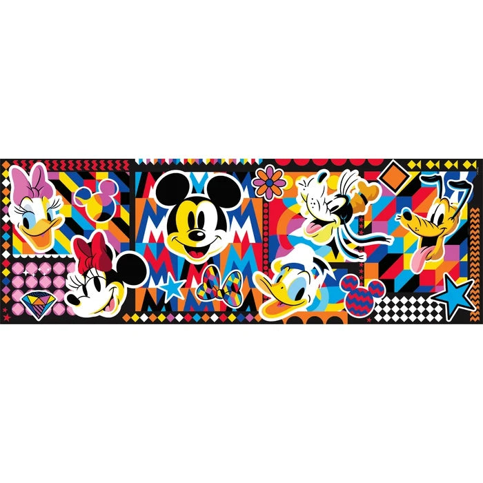 Clementoni - Disney Mickey Panorama 1000 Piece Jigsaw Puzzle