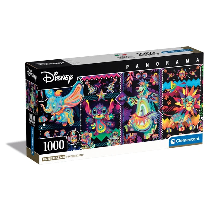 Clementoni - Disney Joys Panorama 1000 Piece Jigsaw Puzzle