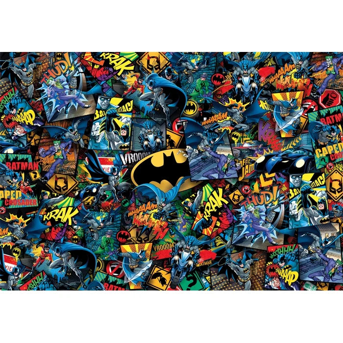 Clementoni - Batman Impossipuzzle 1000 Piece Jigsaw Puzzle