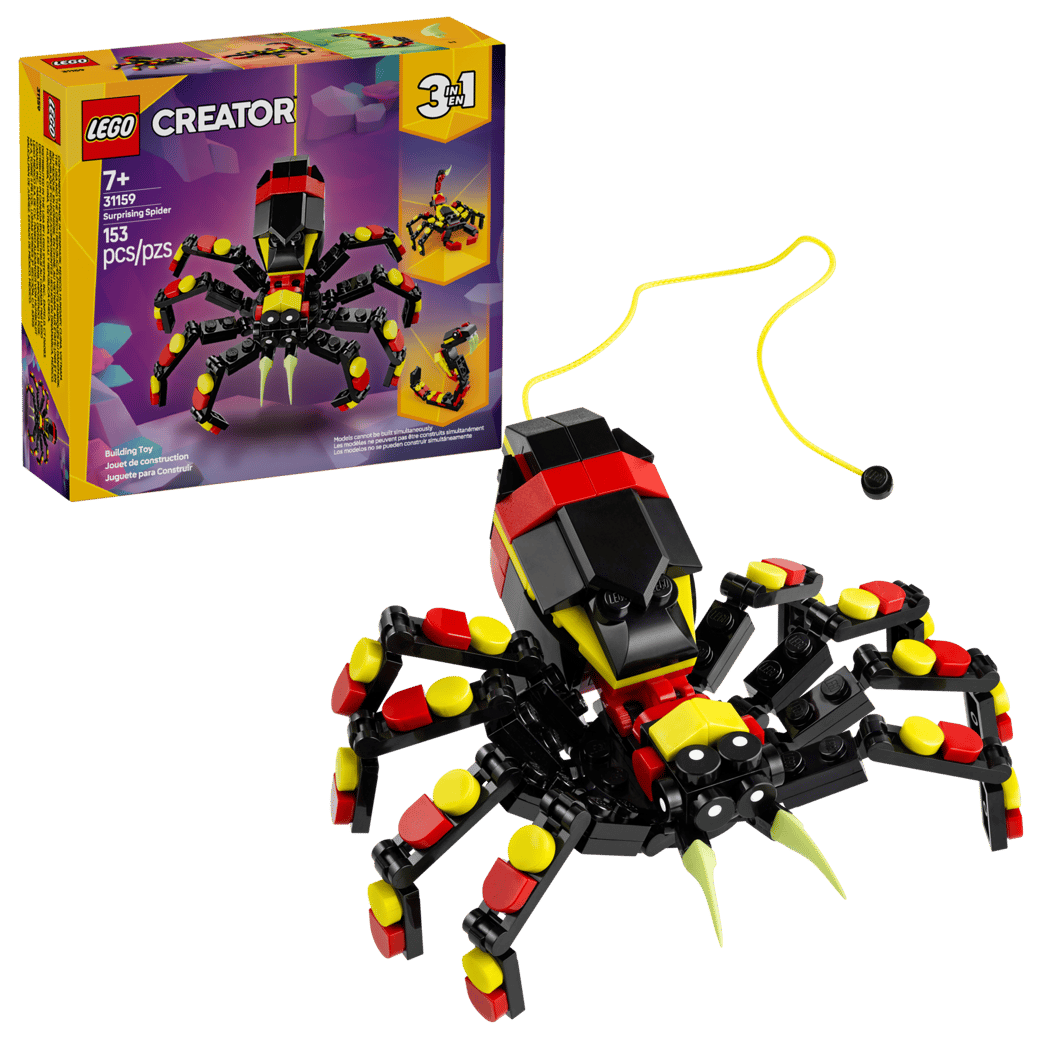 Lego - Creator 3 in 1 Wild Animals: Suprising Spider 31159