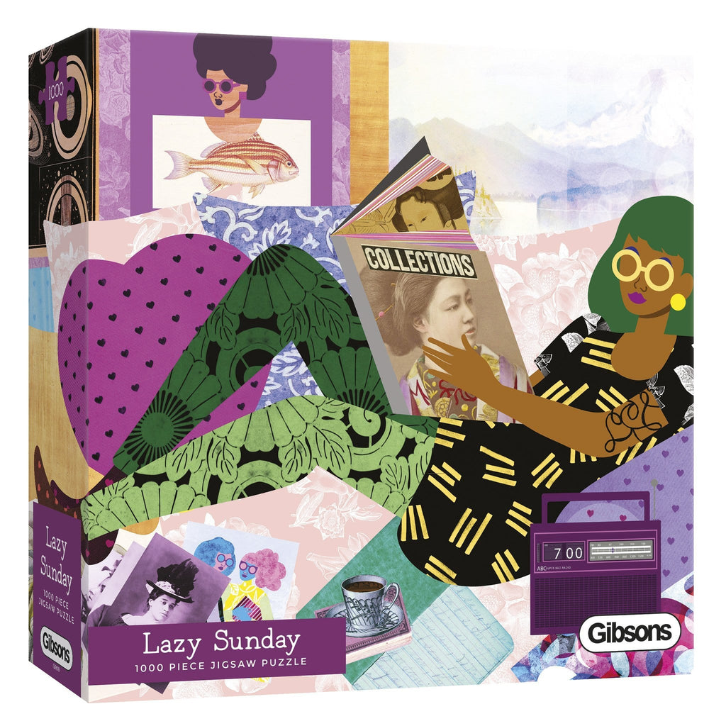 Gibson - Lazy Sunday 1000 Piece Jigsaw Puzzle image 0