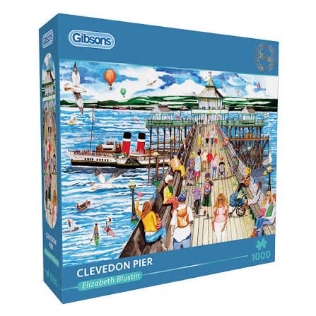 Gibson - Clevedon Pier 1000 Piece Jigsaw Puzzle image 0