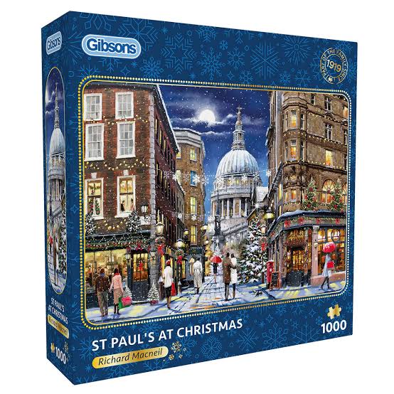 Gibson - St. Pauls at Christmas 1000 Piece Jigsaw Puzzle image 0