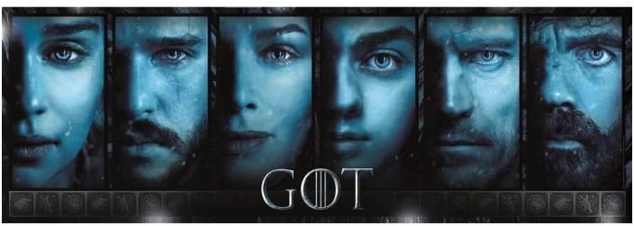 Clementoni - Game of Thrones 1000 Piece Panorama Jigsaw Puzzle