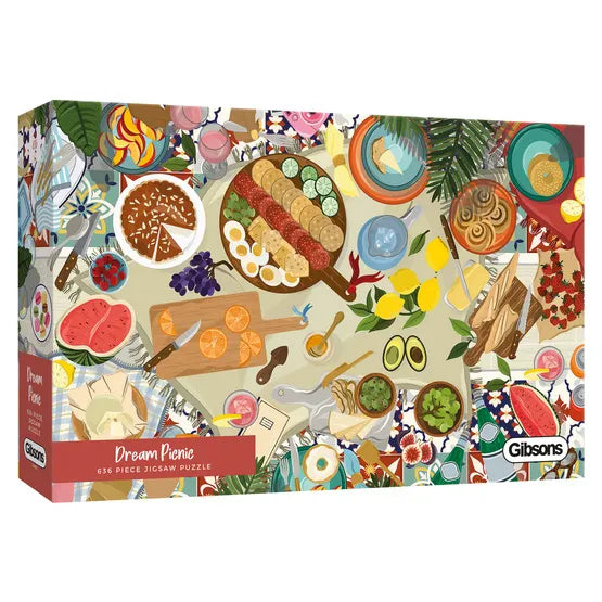 Gibson - Dream Picnic 636 Piece Jigsaw Puzzle image 0