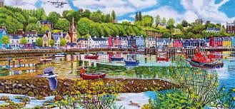 Gibson - Low Tide at Tobermory 636 Piece Jigsaw Puzzle image 1