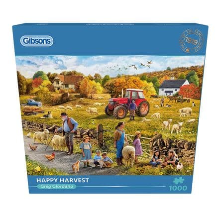 Gibson - Happy Harvest 1000 Piece Jigsaw Puzzle image 0