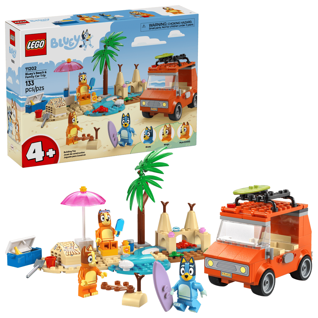 Lego - Bluey: Beach Family Car Trip 11202