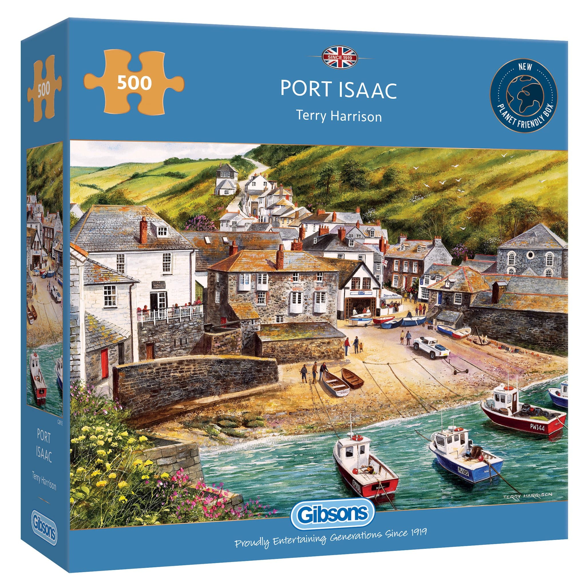 Gibson - Port Isaac 500 Piece Jigsaw Puzzle image 0