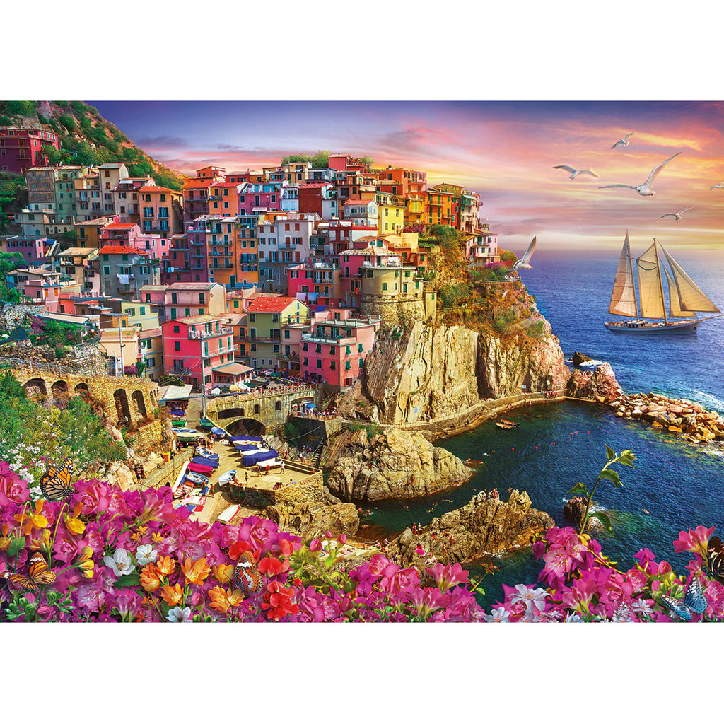 Gibson - Dreaming of Cinque Terre 1000 Piece Jigsaw Puzzle image 1