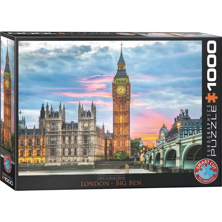Eurographics - London Big Ben 1000 Piece Jigsaw Puzzle image 0