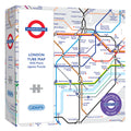 Gibson - London Tube Map 1000 Piece Jigsaw Puzzle image 0