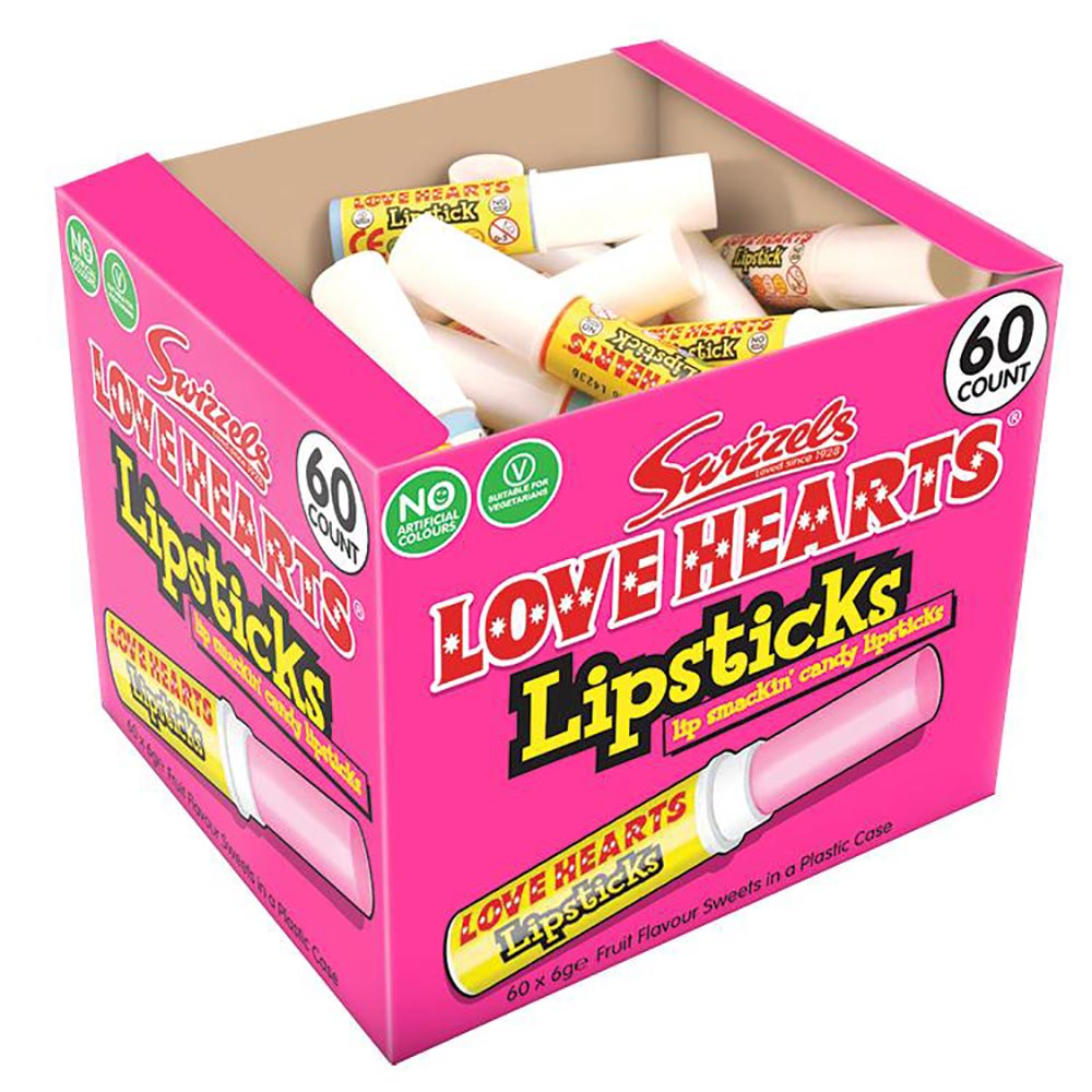 Swizzels Love Heart Lipstick - 6g