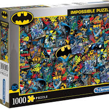 Clementoni - Batman Impossipuzzle 1000 Piece Jigsaw Puzzle image 0