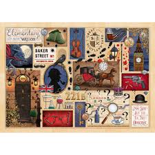 Gibson - Sherlock Holmes 1000 Piece Jigsaw Puzzle image 1