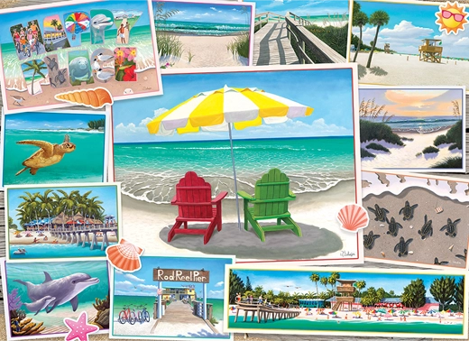 Cobble Hill - Happy Place 1000 Piece Jigsaw Puzzle