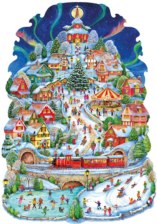 Winter Village - Cracker: 40 Pieces