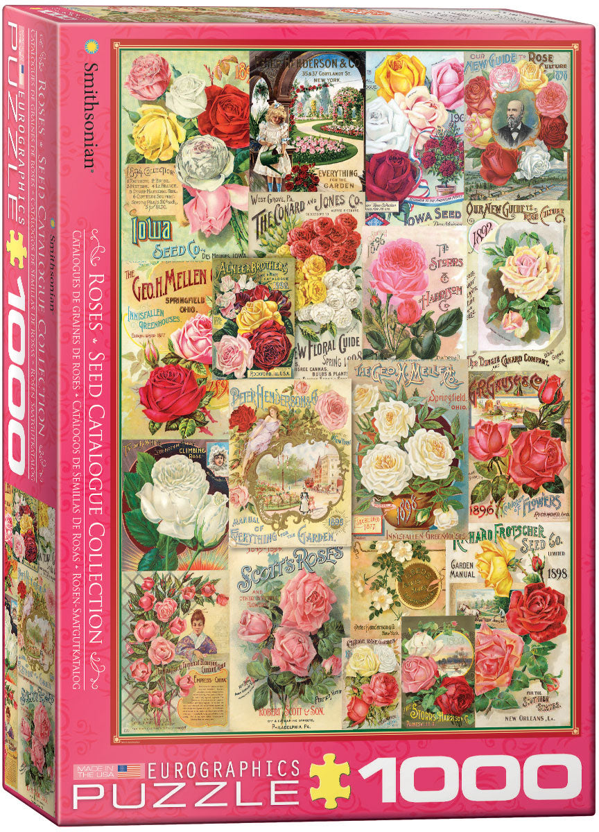 Eurographics - Roses 1000 Piece Jigsaw Puzzle