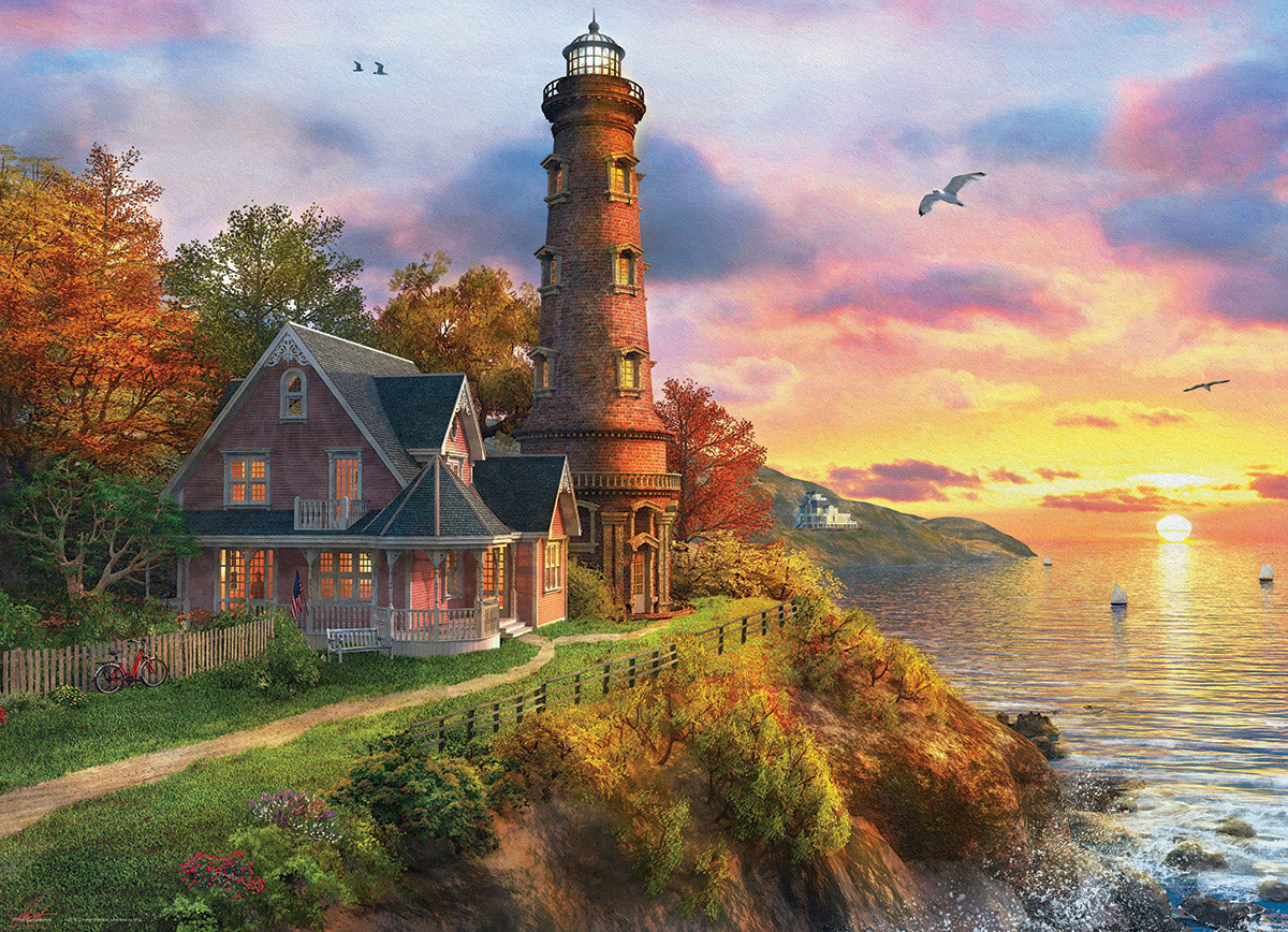 Eurographics - The Old Lighthouse 1000 Piece Jigsaw Puzzle