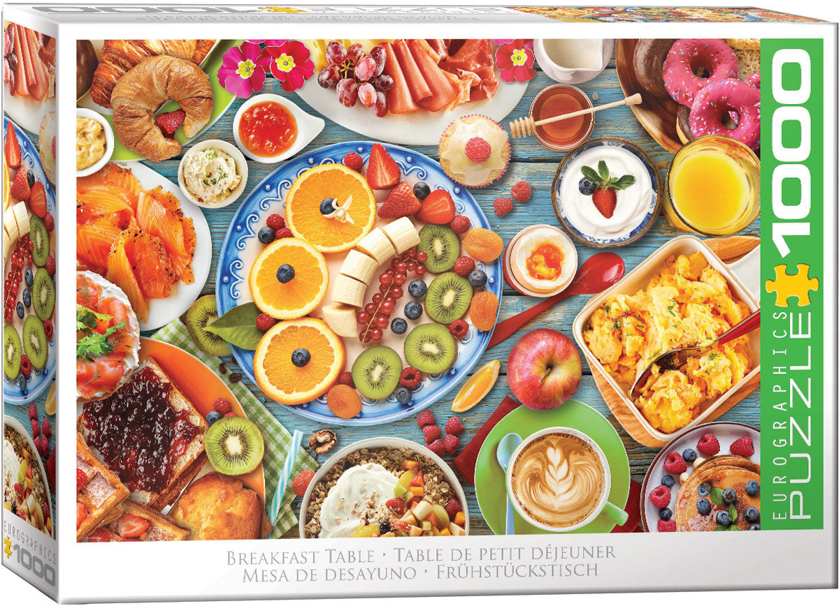 Eurographics - Breakfast Table 1000 Piece Jigsaw Puzzle