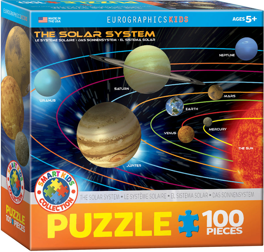 Eurographics Kids - The Solar System 100 Piece Jigsaw Puzzle