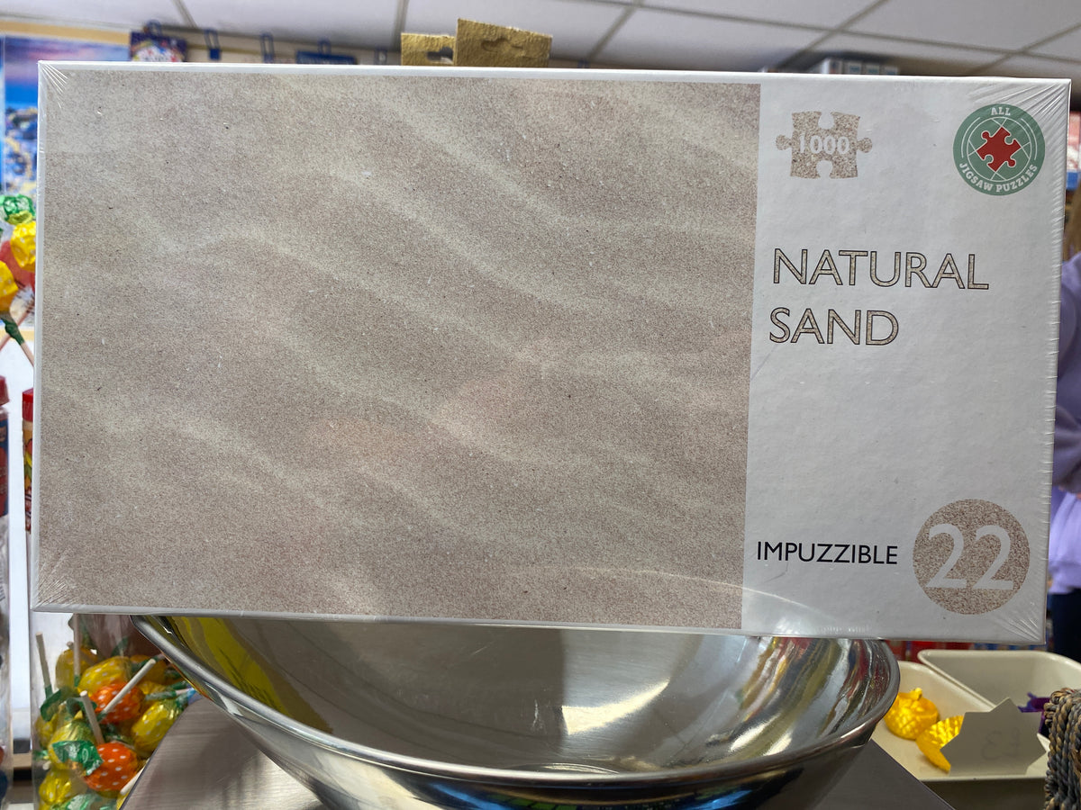 AJP - Natural Sand 1000 Piece Impossipuzzle Jigsaw