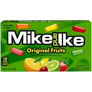 Mike and Ike Original Fruits Chewy Candy Theater Box, 4.25 Ounce image 0
