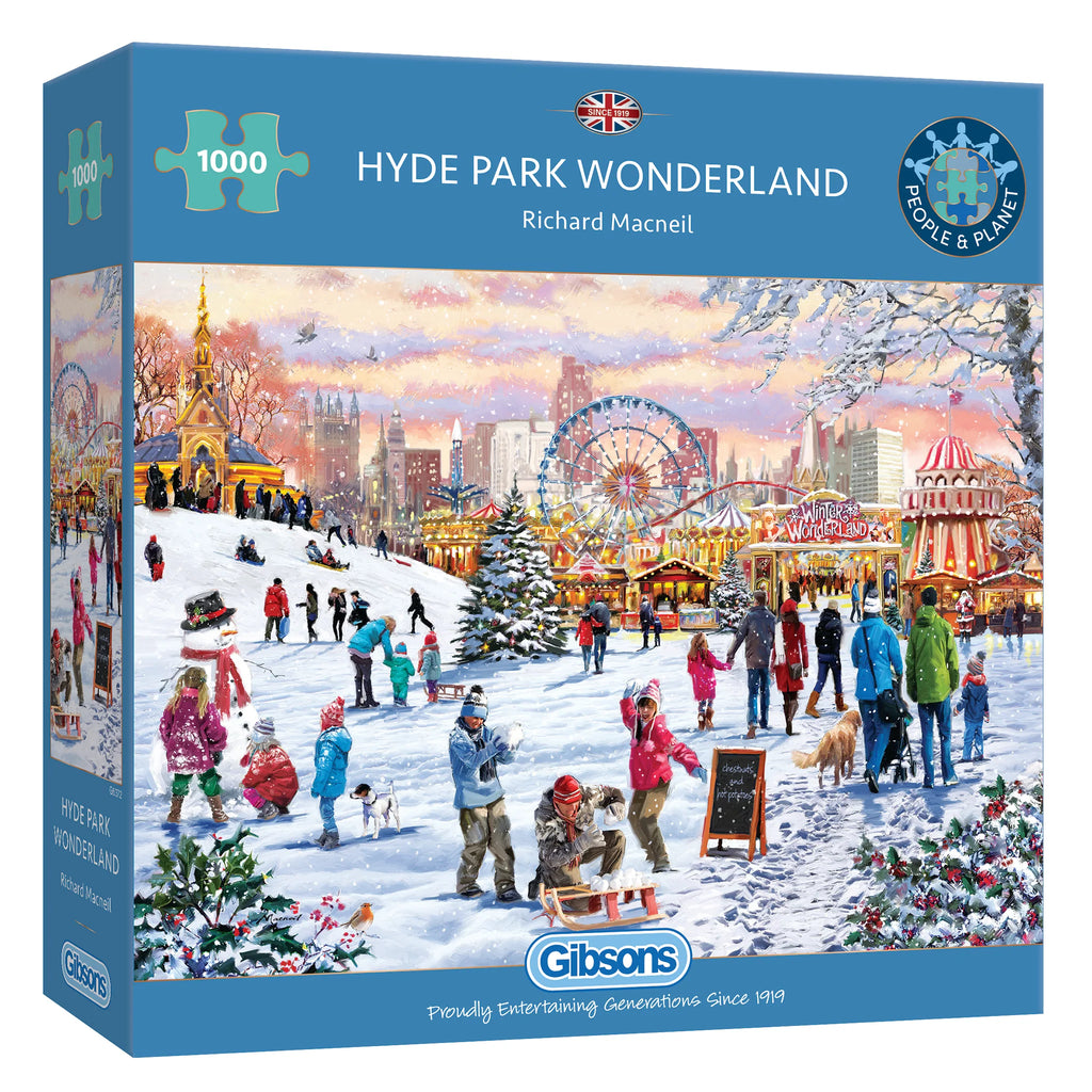 Gibson - Hyde Park Wonderland 1000 Piece Jigsaw Puzzle image 0